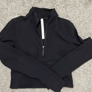 Lulu lemon cropped zip up